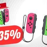 Risparmia il 35% sui Joy-Con per Nintendo Switch!