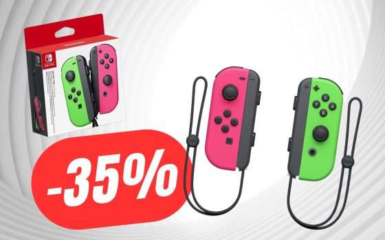 Risparmia il 35% sui Joy-Con per Nintendo Switch!