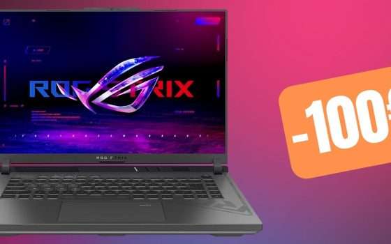 Subito 100€ di sconto su questo notebook da gaming con RTX 4060