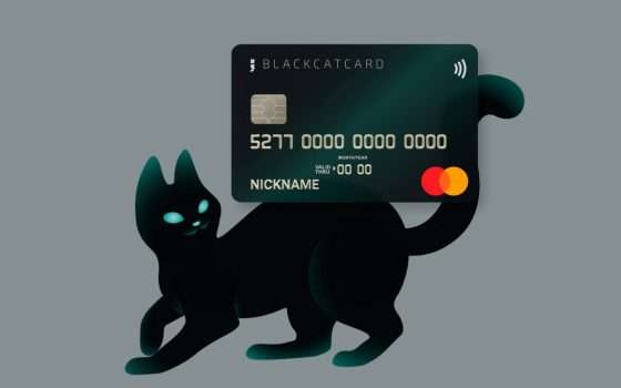 Blackcatcard: IBAN gratuito e fino al 4% sul saldo mensile