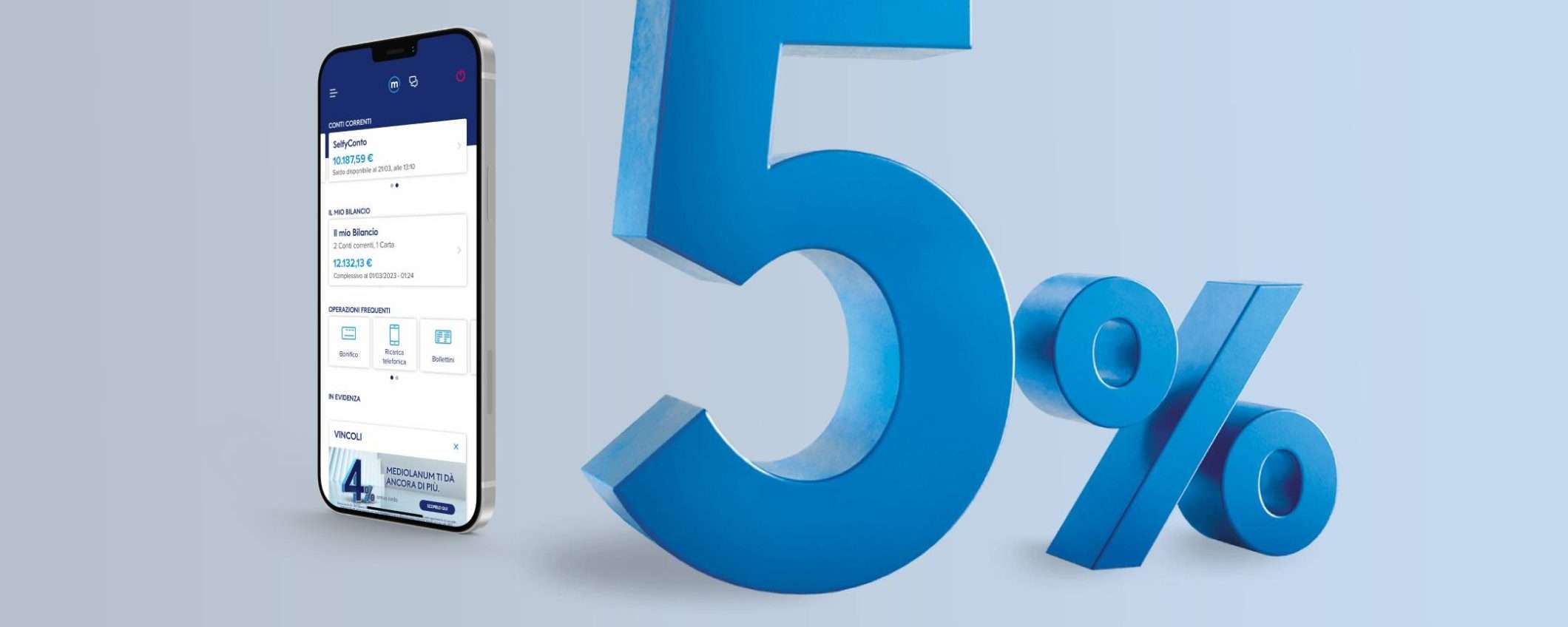 SelfyConto: accredita lo stipendio per avere un interesse del 5%!