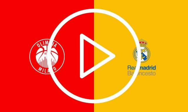 Olimpia Milano Real Madrid streaming DAZN