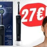 Lo Spazzolino Elettrico Oral-B costa solo 27€ grazie allo SCONTO