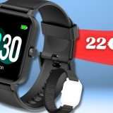Smartwatch SPAZIALE con social, salute e sport: al tuo polso con 22€