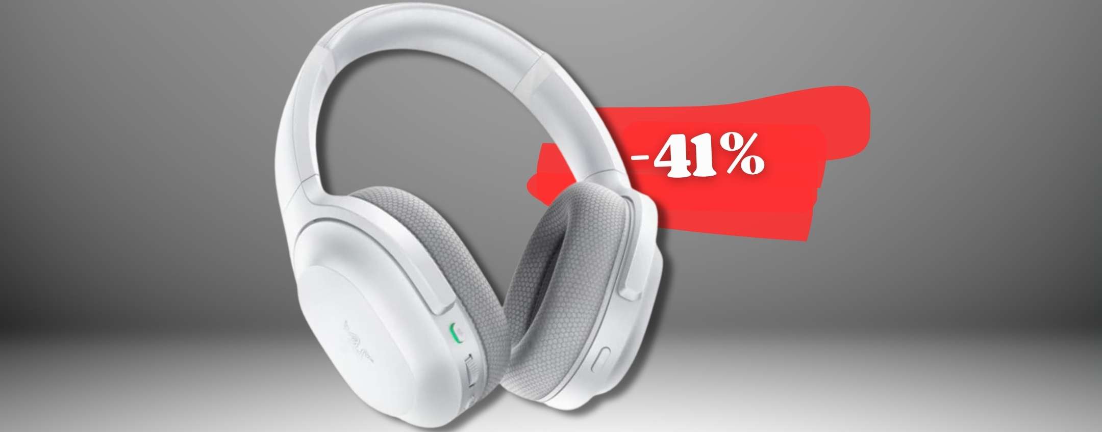 Cuscinetti Auricolari TaiZiChangQin Per Razer Barracuda X, Memory Foam Più Spessi, In Pelle Proteica, Per Cuffie Gaming Wireless