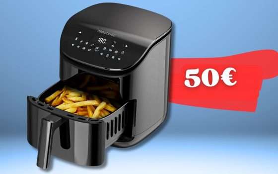Proscenic T20: la friggitrice ad aria da 50€ STUPISCE, compatta e TOP