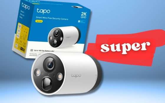 SUPER telecamera WiFi esterno 0 fili: come una GUARDIA al tuo servizio