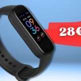 Sport e salute al polso in dimensioni MINI con Amazfit Band 5 (28€)
