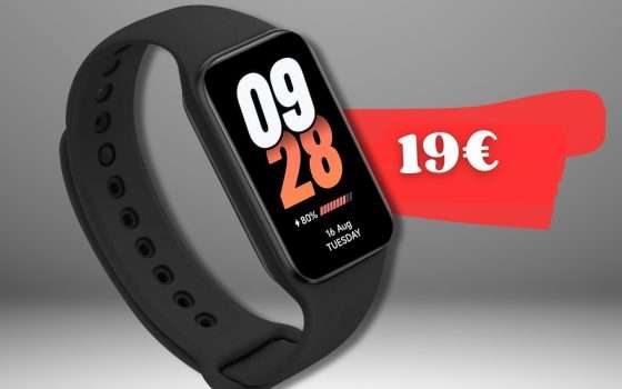 Mi Smart Band 8 a prezzo SCONVOLGENTE con codice su Amazon, pazzesca