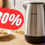 Il Bollitore Elettrico di Philips è scontato del 30%!