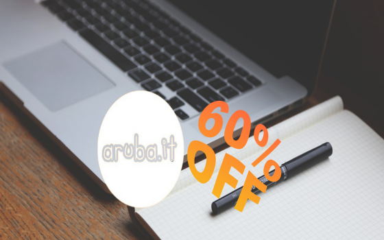 Hosting in offerta: risparmia il 60% con la Promo Flash Aruba