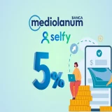Apri SelfyConto e goditi zero spese e un interesse lordo del 5%