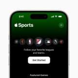 Apple ha annunciato la sua nuova app Sports