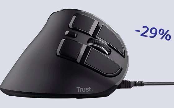 Mouse verticale Trust Voxx: su Amazon il prezzo è WOW!