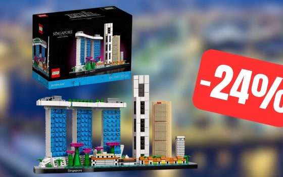 Il set LEGO Architecture Singapore è in SUPER OFFERTA su Amazon