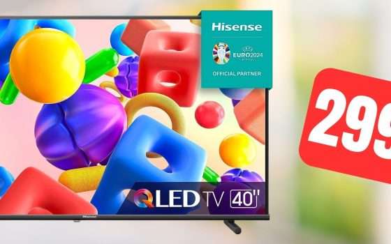 Smart TV Hisense QLED 40