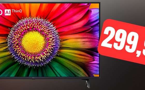 Questa smart TV LG 43