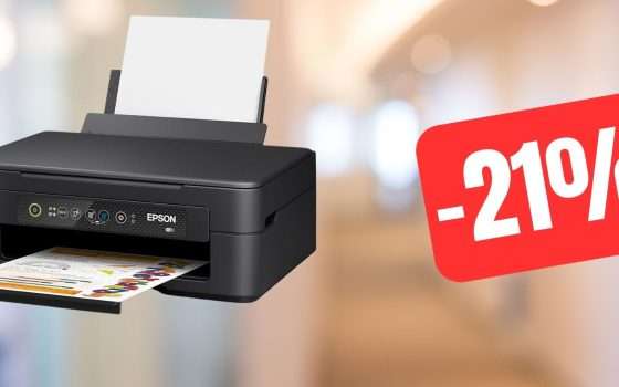 La stampante multifunzione Epson XP-2200 3-in-1 in OTTIMO SCONTO
