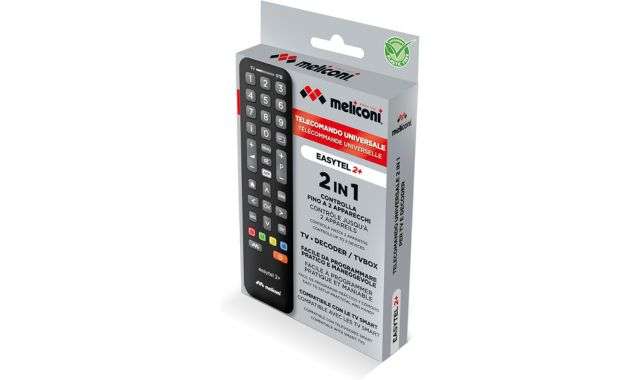 Telecomando universale Meliconi 2-in-1