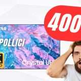 Lo Smart TV Samsung Ultra-HD 4K da 55