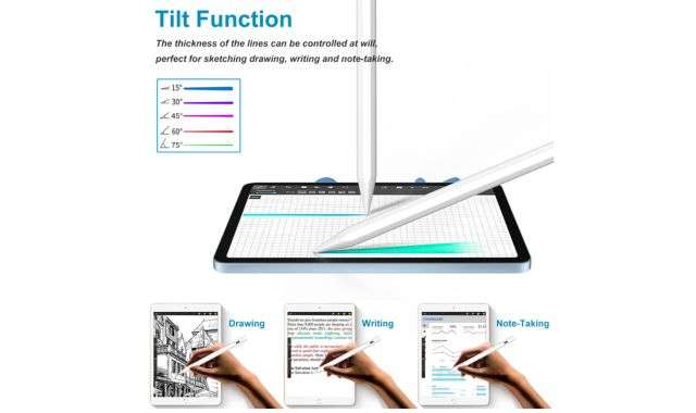 Tilt Function penna per iPad