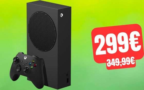 La Xbox Series S nera da 1TB in offerta al prezzo più basso di sempre