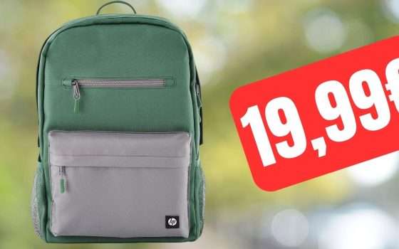 Zaino per PC originale HP in ottima OFFERTA su Amazon