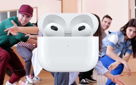Apple AirPods 3 MagSafe a soli 180€: OFFERTA lampo su Amazon