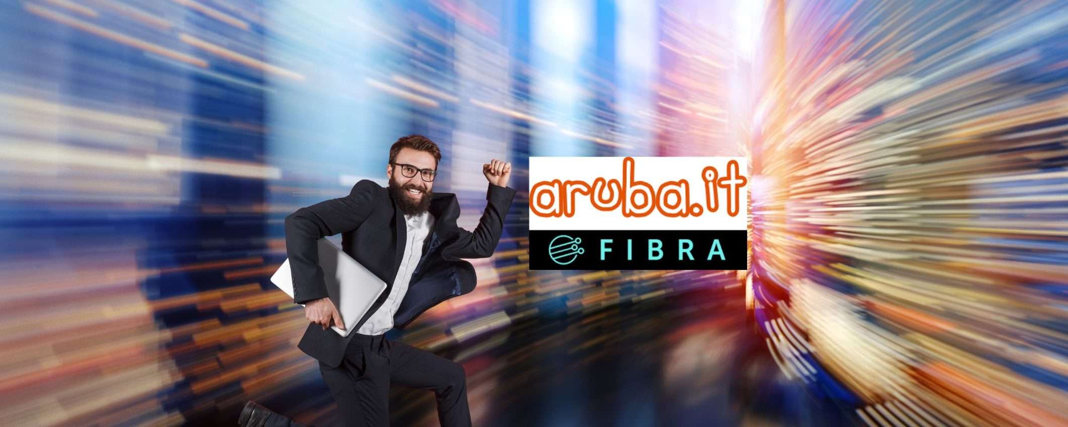 Aruba Fibra: velocità e prestazioni top da 17 € al mese