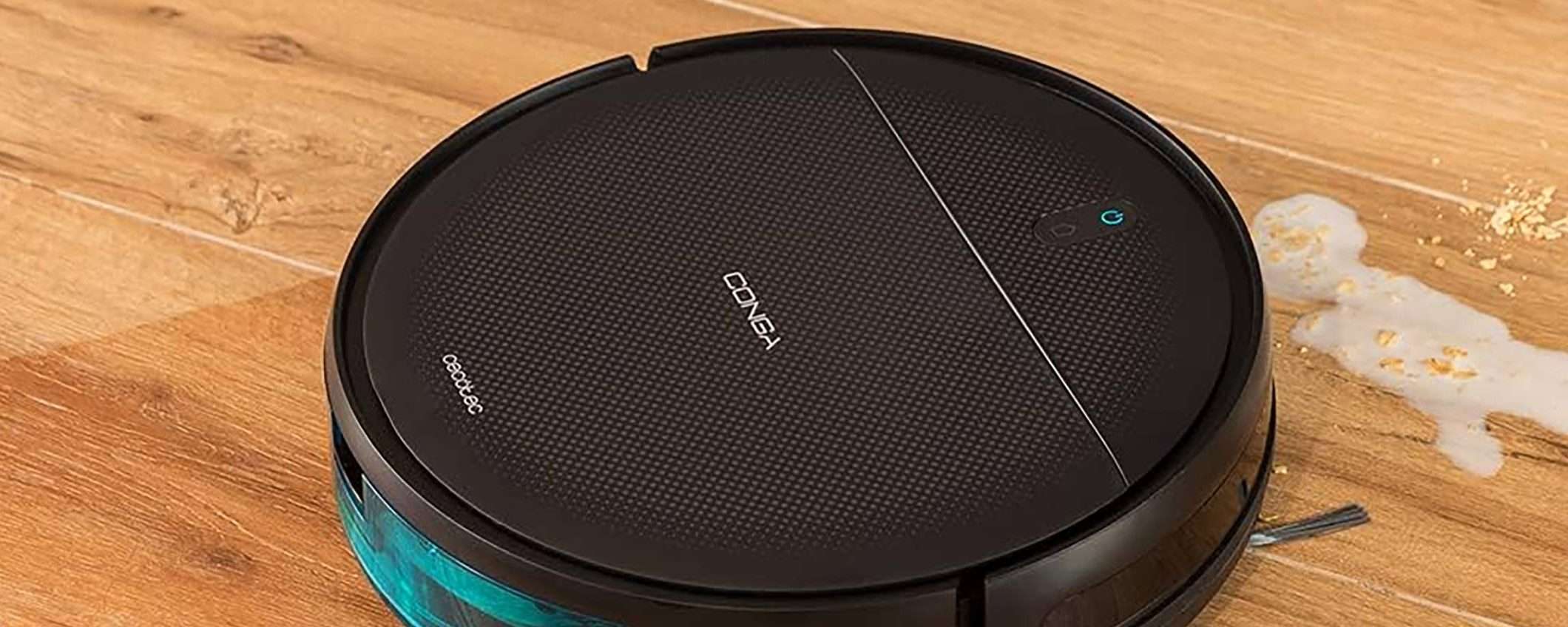 Robot aspira e lava pavimenti in offerta a 99€: ECCOLO