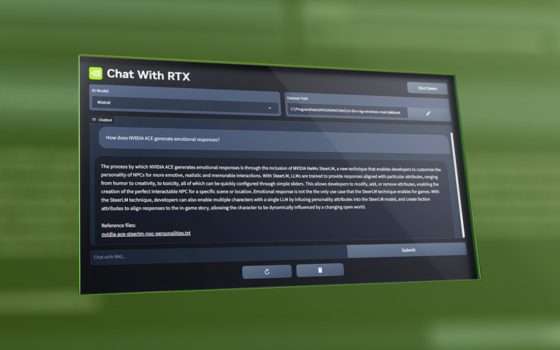 Chat with RTX: crea un chatbot IA con l'app di NVIDIA