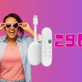 Chromecast con Google TV a soli 29€ su Amazon: sbrigati