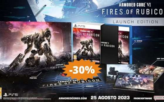 Armored Core VI per PS5: MEGA sconto del 30% su Amazon