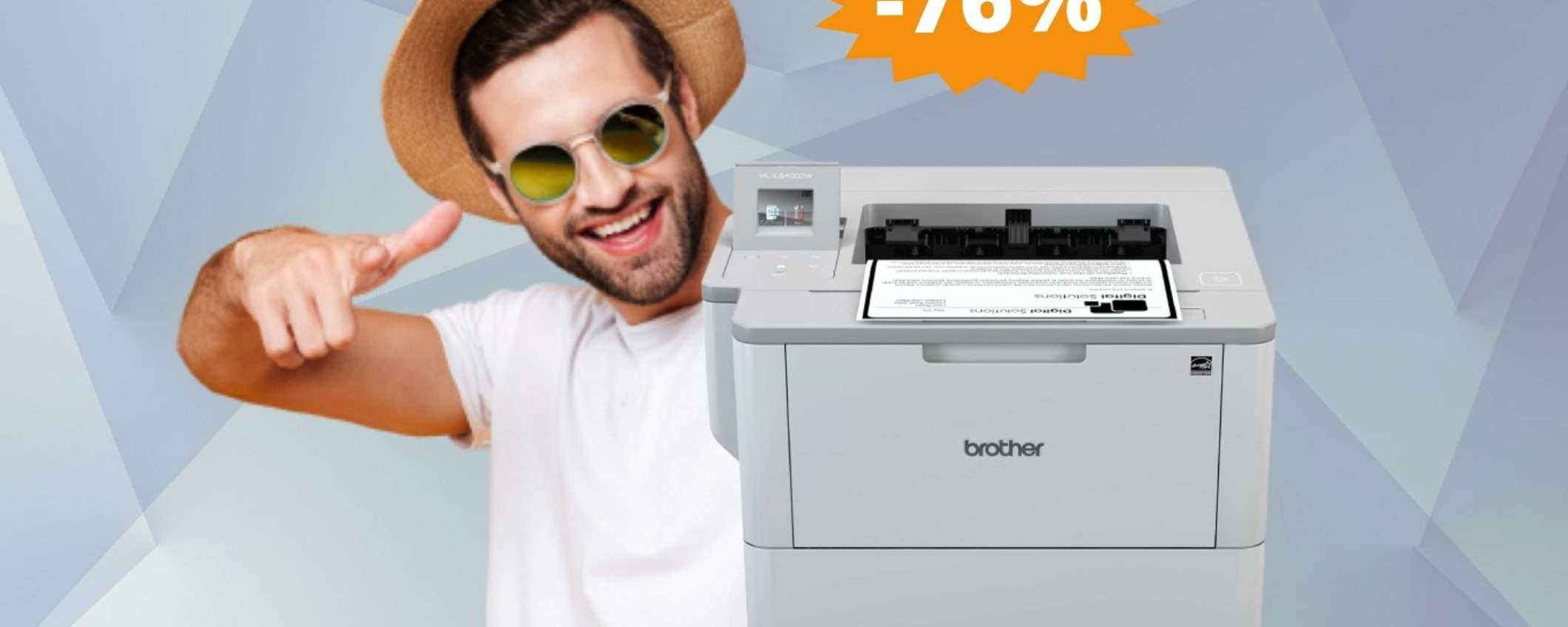 Brother HL-L6400DW ricondizionata: sconto FOLLE del 76%