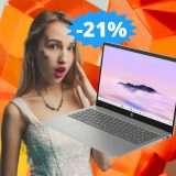 HP Chromebook Plus 15: qualità e affidabilità in SUPER sconto
