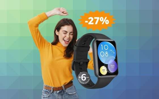 HUAWEI Watch Fit 2: sconto IRRESISTIBILE del 27% su Amazon