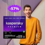 Kaspersky Premium Total Security 2024: sconto ASSURDO del 57%
