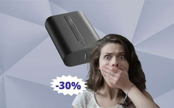 Powerbank Cellularline: potente e affidabile in MEGA sconto