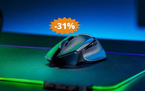 Razer Basilisk X Hyperspeed: MEGA sconto del 31% su Amazon