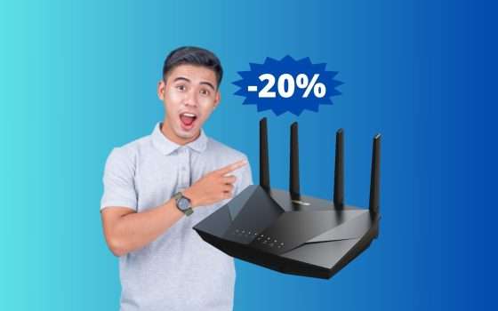 Router ASUS RT-AX5400: potenzia la tua connessione (-20%)