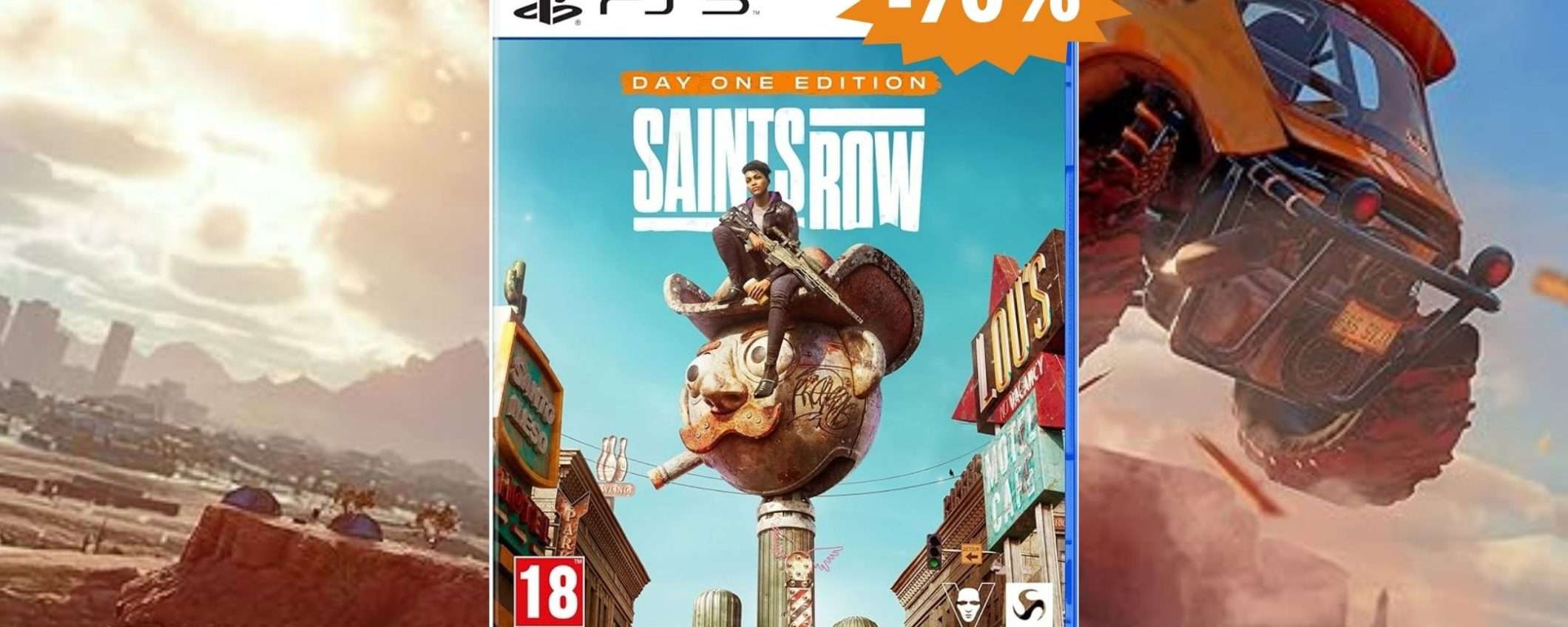 Saints Row per PS5: CROLLO del prezzo su Amazon (-70%)