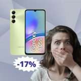 Samsung Galaxy A05s: affidabilità in SUPER sconto del 17%