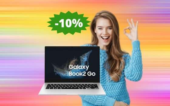 Samsung Galaxy Book2 Go: affidabilità e qualità in SCONTO