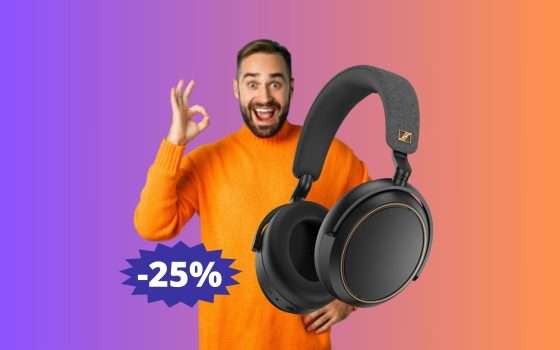 Sennheiser MOMENTUM 4: SCONTO netto di 100 euro su Amazon