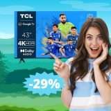 Smart TV TCL: un AFFARE imperdibile con il 29% di sconto