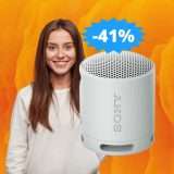 Speaker Sony SRS-XB100: la qualità audio che meriti (-41%)