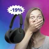 Sony WH-1000XM5: tecnologia e eleganza in SUPER sconto (-19%)