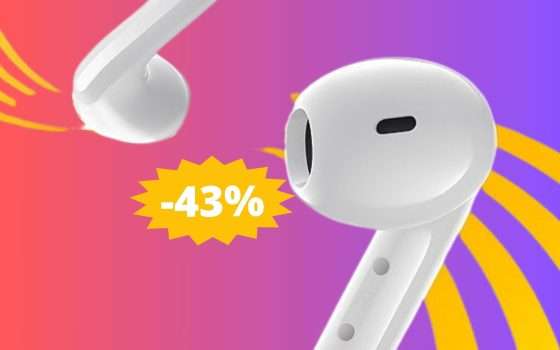 Xiaomi Redmi Buds 4 Lite: alta qualità, in MEGA sconto (-43%)
