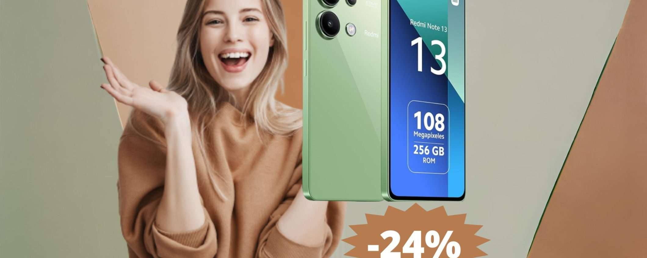 Xiaomi Redmi Note 13: IMBATTIBILE a questo prezzo (-24%)