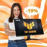 Monitor ASUS TUF Gaming: prezzo SPECIALE su Amazon (-19%)